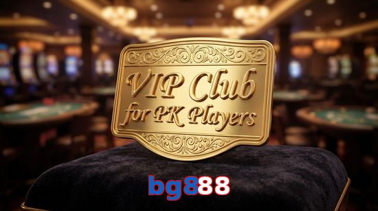 Main screen of Bg888 vip page for PK players